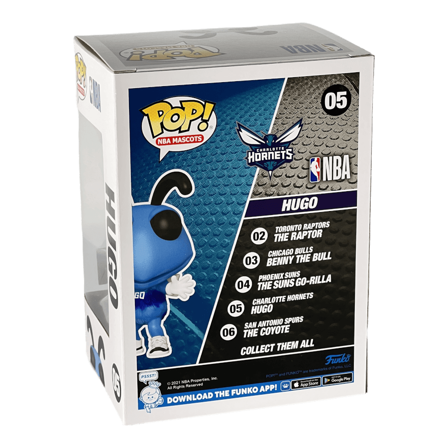 Hugo 05 - Charlotte Hornets NBA Mascot - Funko Pop