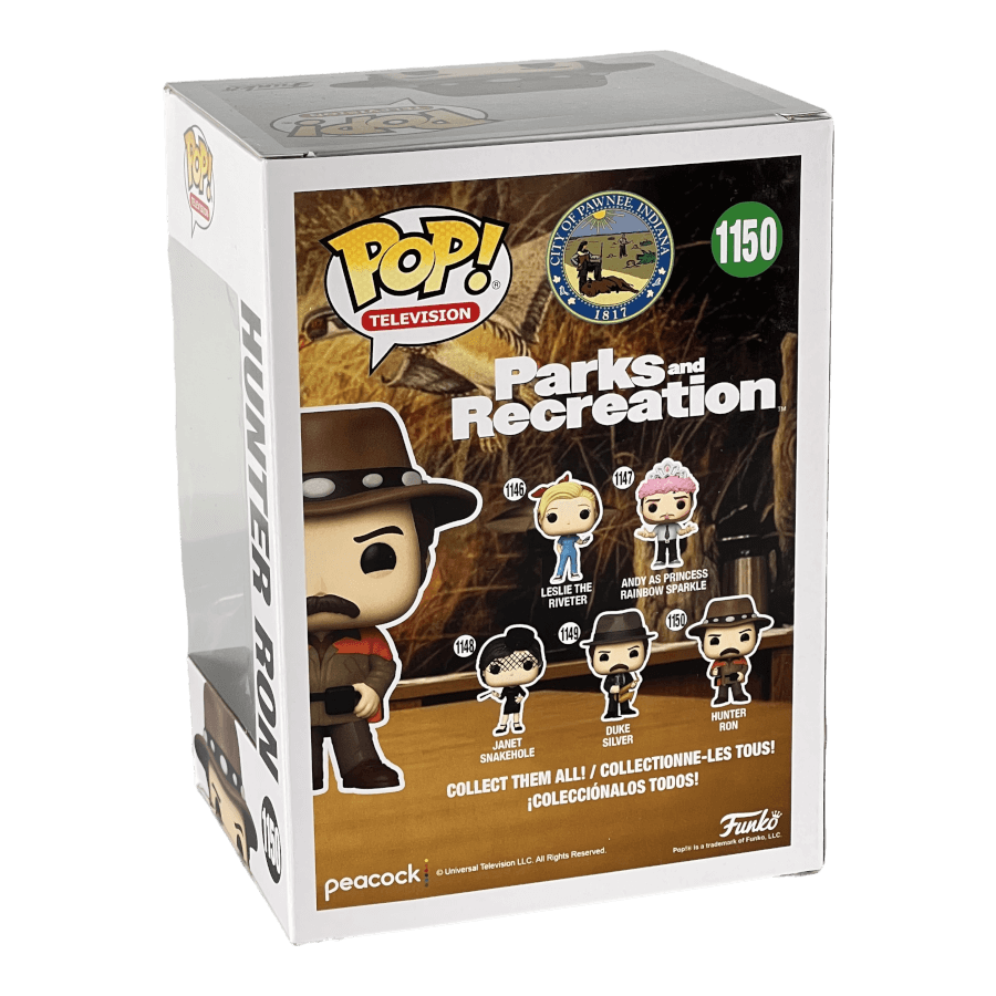 Hunter Ron 1150 - Parks and Recreation - Funko Pop