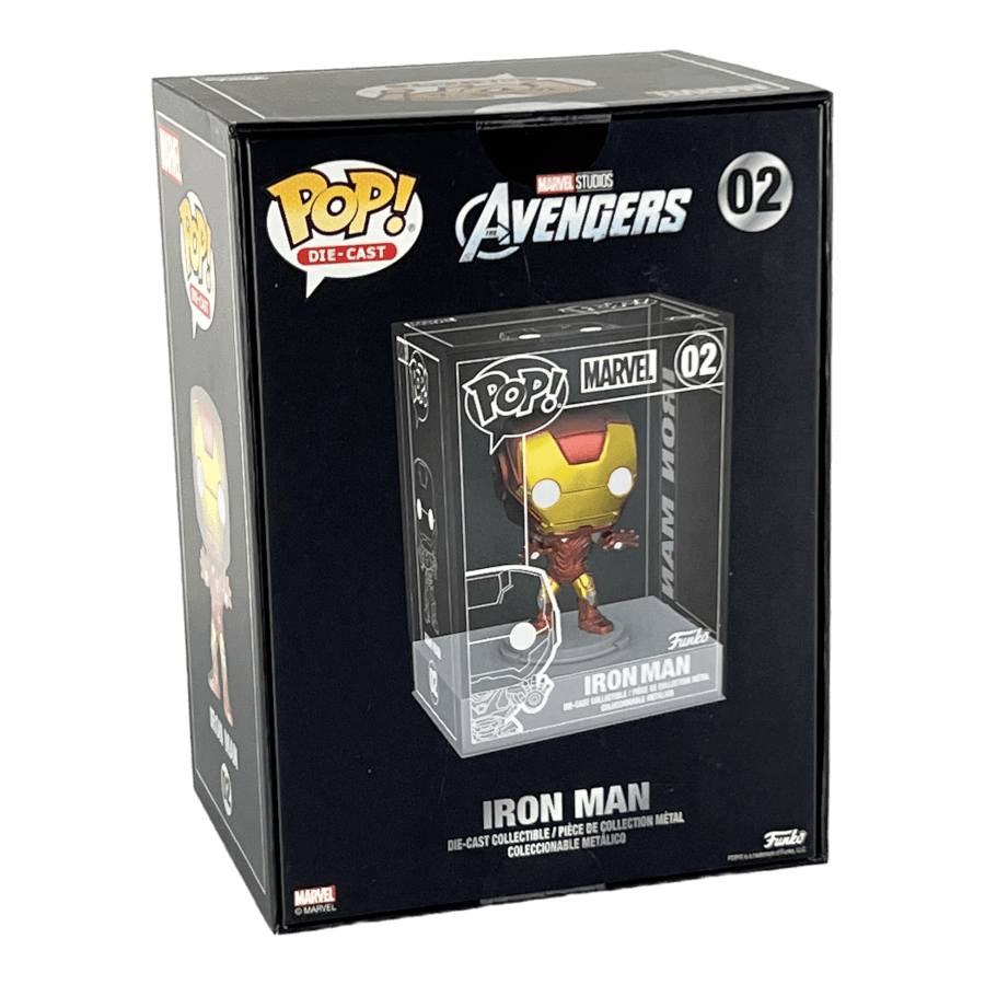 Iron Man 02 Die Cast - Marvel Avengers - Funko Pop