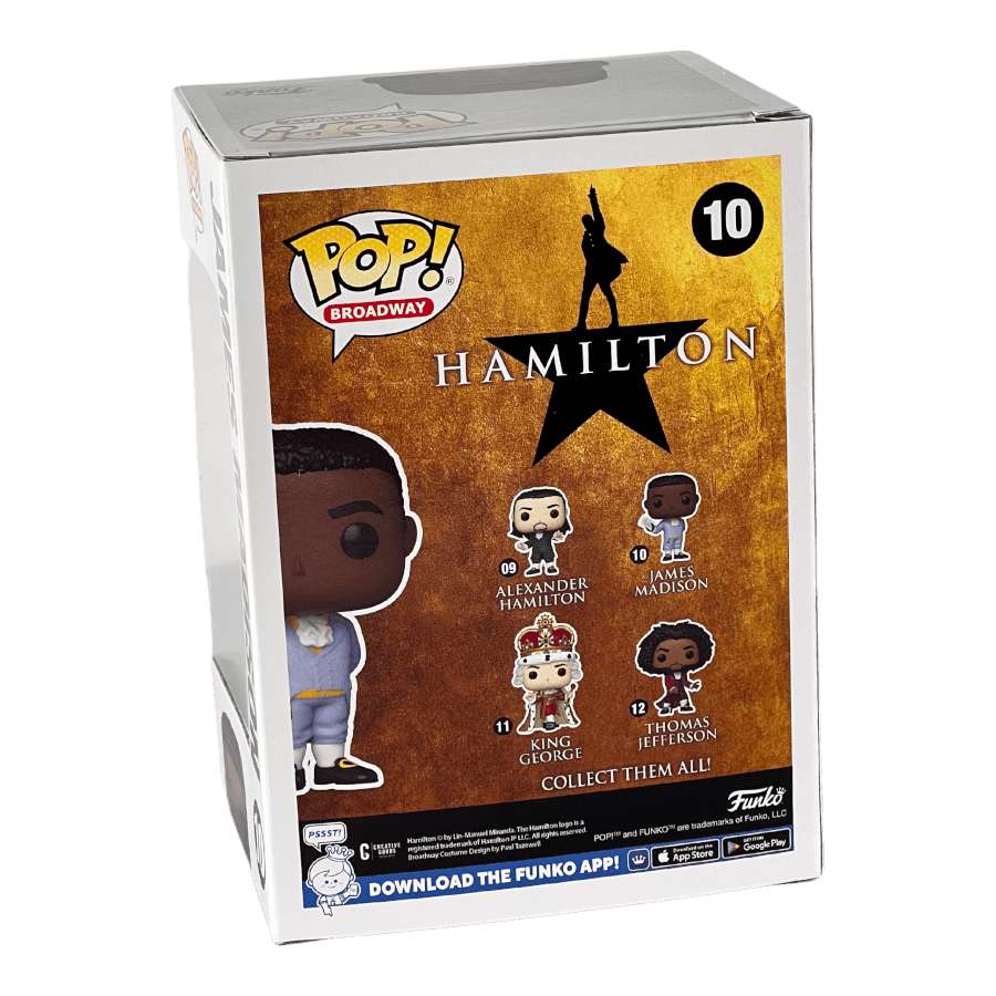 James Madison 10 - Hamilton - Funko Pop