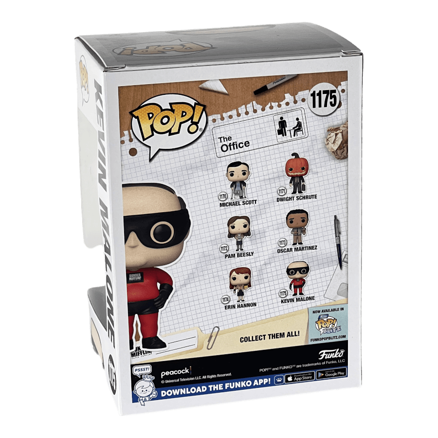 Kevin Malone 1175 - The Office - Funko Pop