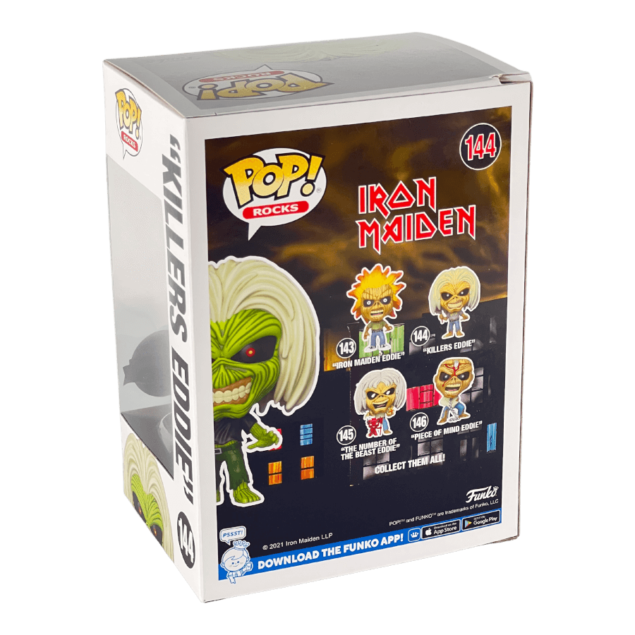 Killers Eddie 144 (Glows in the Dark) - Iron Maiden - Funko Pop