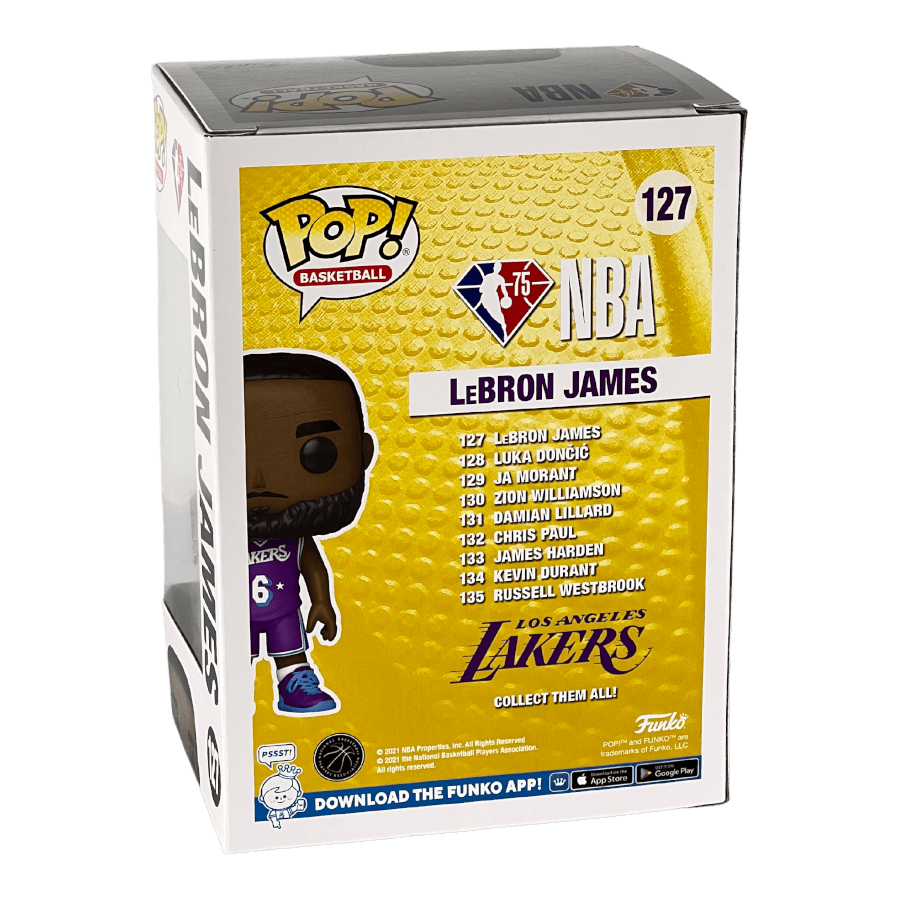 LeBron James 127 - Los Angeles Lakers NBA - Funko Pop