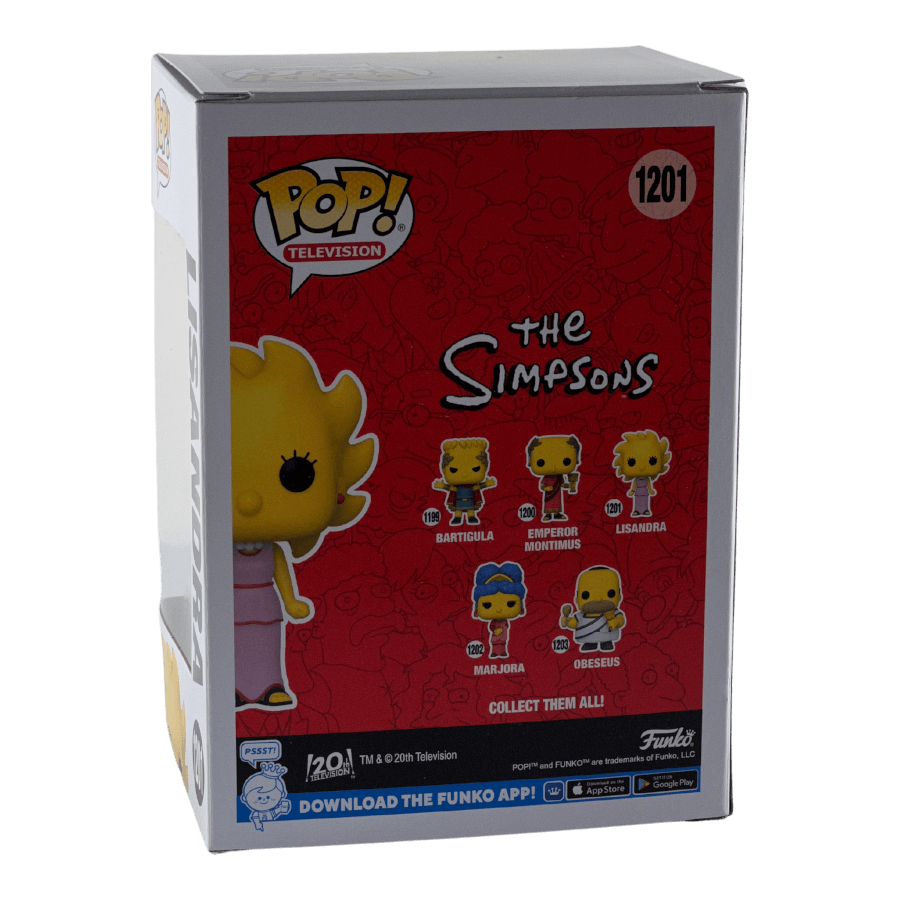 Lisandra 1201 - Lisa The Simpsons - Funko Pop