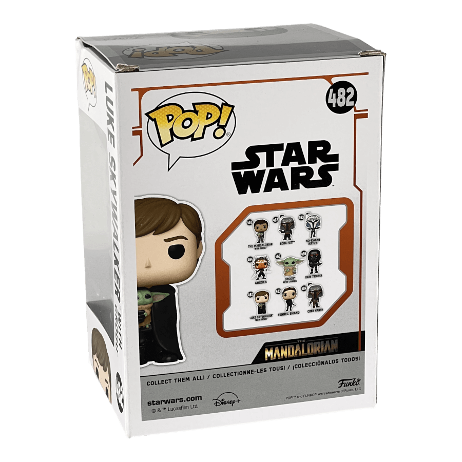 Luke Skywalker with Grogu 482 - Star Wars - Funko Pop