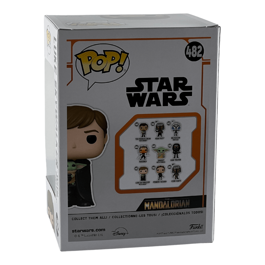 Luke Skywalker with Grogu 482 - Star Wars - Funko Pop