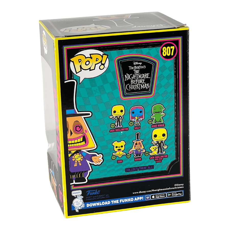 Mayor (Black Light) 807 - Disney - Funko Pop