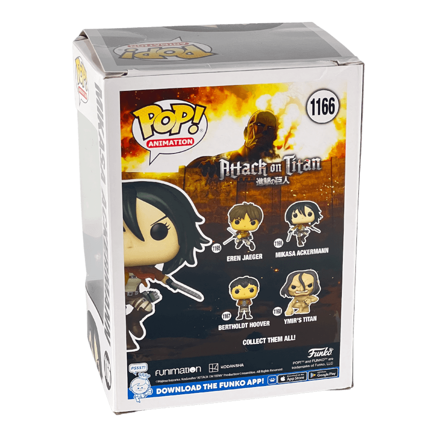 Mikasa Ackerman 1166 - Attack on Titan - Funko Pop