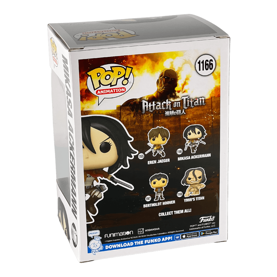 Mikasa Ackerman 1166 - Attack on Titan - Funko Pop