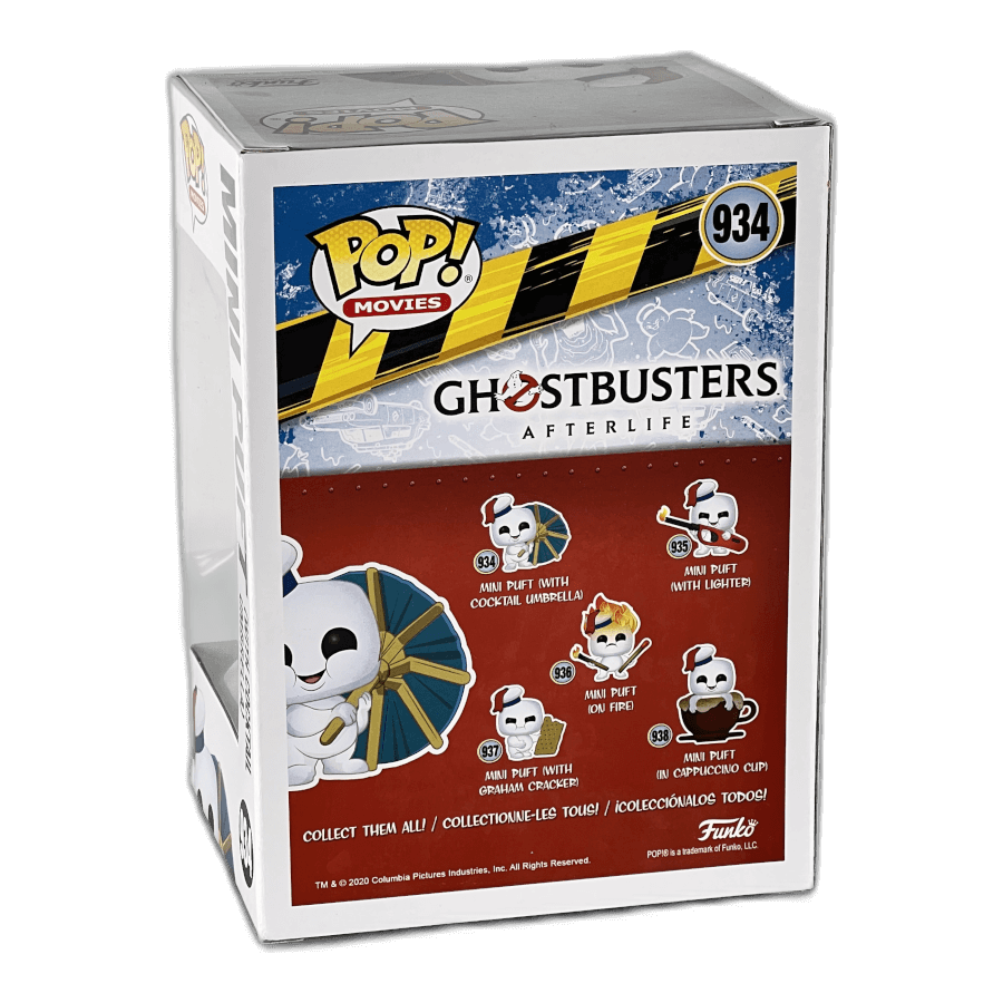 Mini Puft (With Cocktail Umbrella) 934 - Ghostbusters - Funko Pop