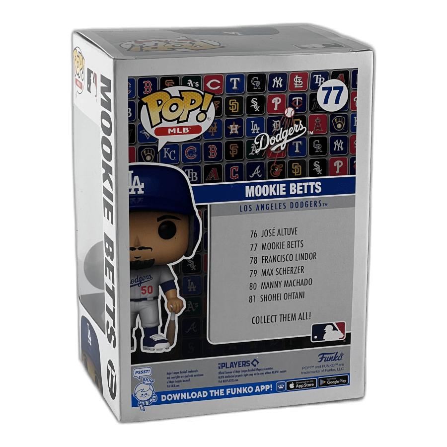 Mookie Betts 77 - Los Angeles Dodgers MLB - Funko Pop
