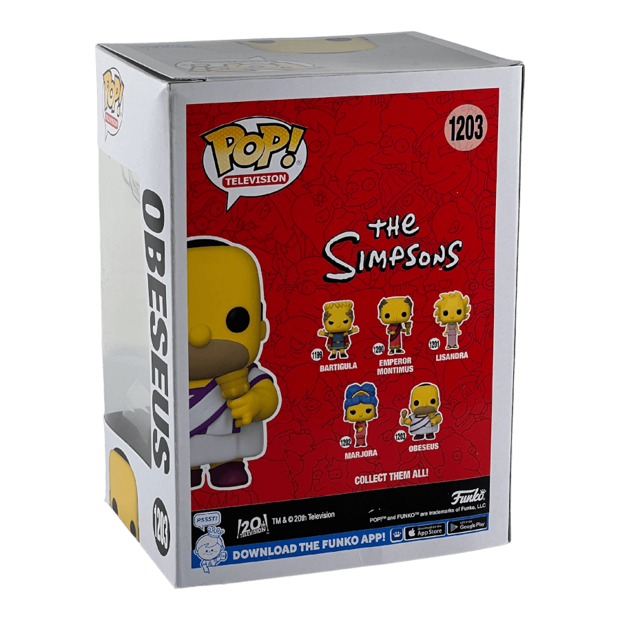 Obeseus 1203 - Homer The Simpsons - Funko Pop
