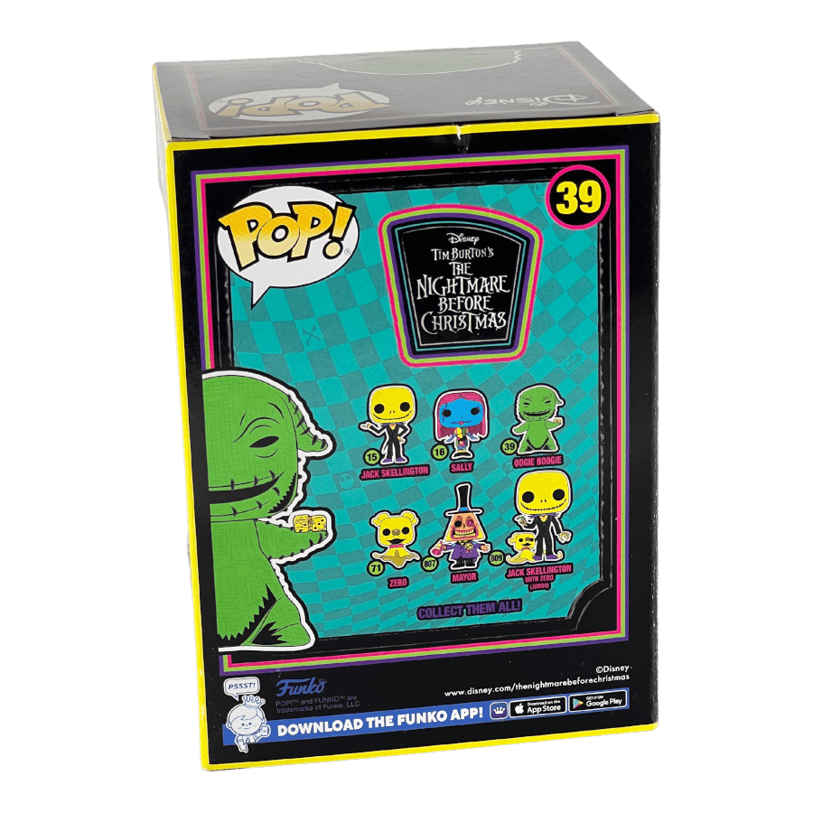 Oogie Boogie 39 (Black Light) - Disney - Funko Pop