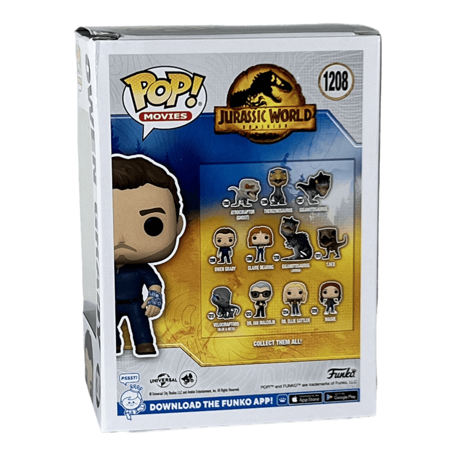 Owen Grady 1208 - Jurassic World - Funko Pop