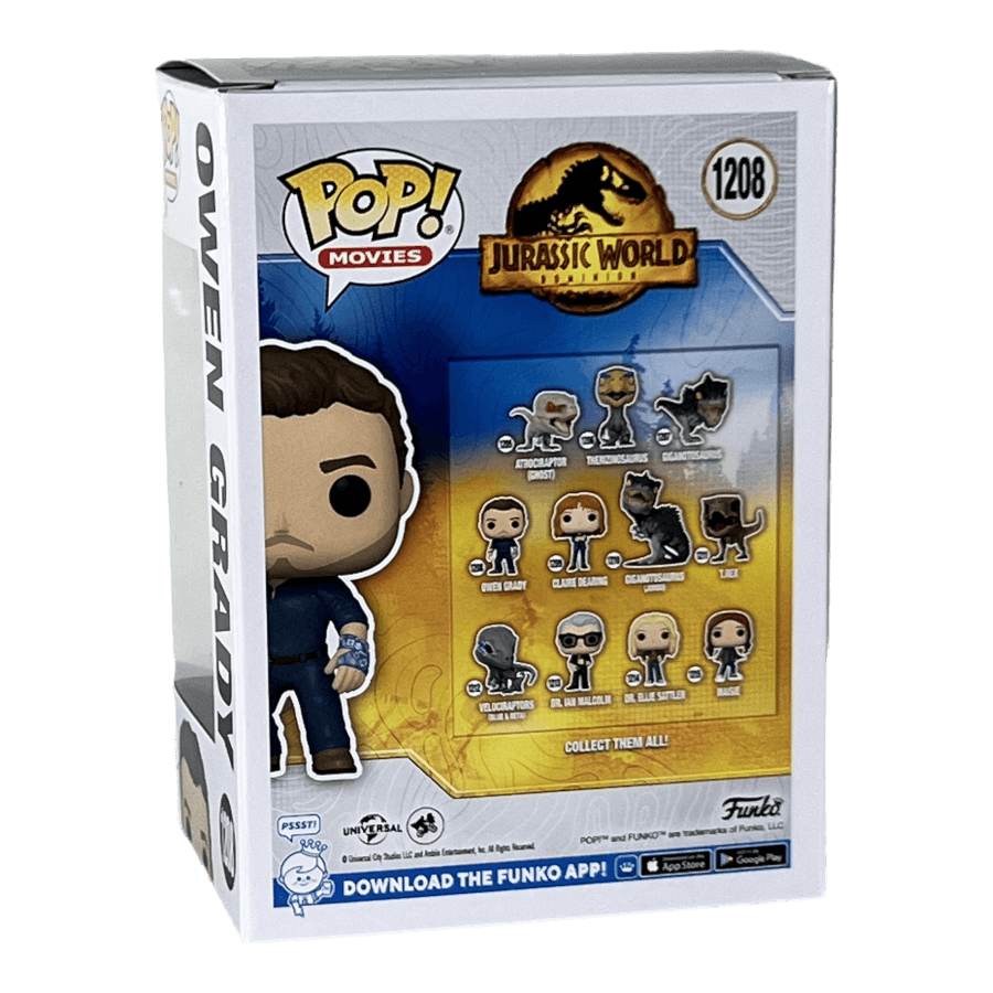 Owen Grady 1208 - Jurassic World - Funko Pop