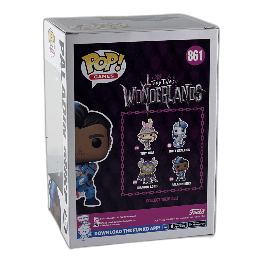 Paladin Mike 861 - Wonderlands - Funko Pop
