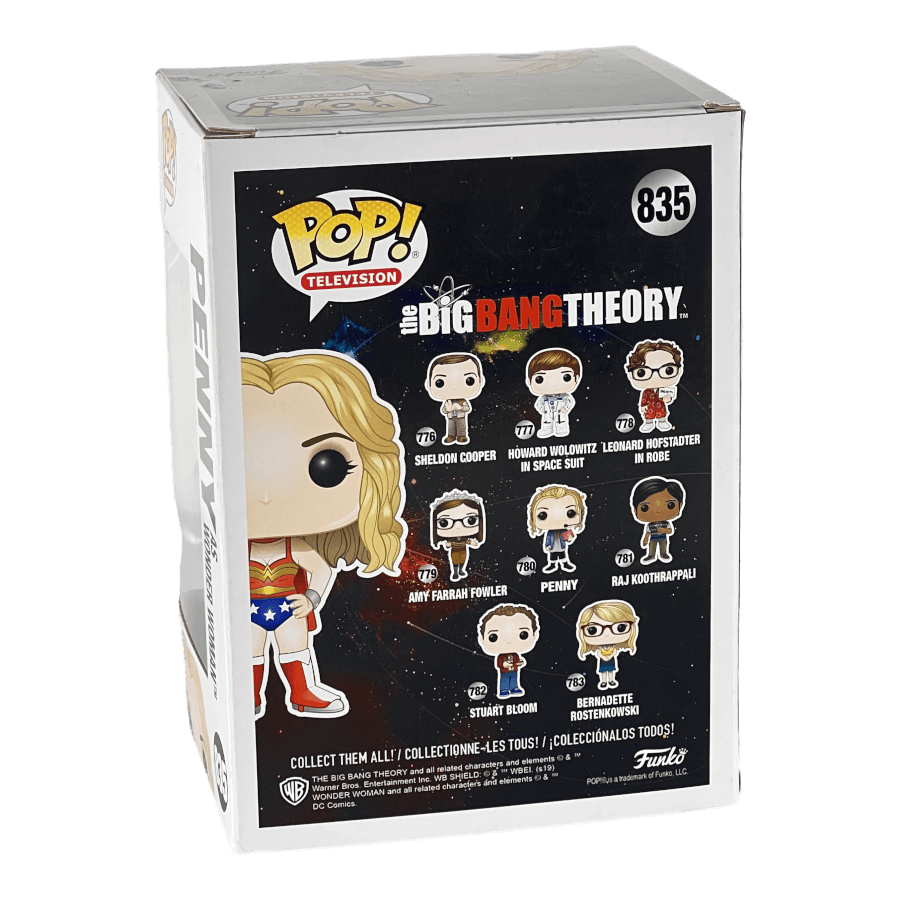 Penny as Wonder Woman 835 - 2019 Summer Convention - The Big Bang Theory - Funko Pop