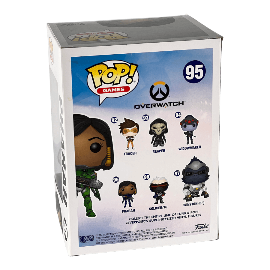 Pharah 95 - Emerald - 2017 Spring Convention - Overwatch - Funko Pop