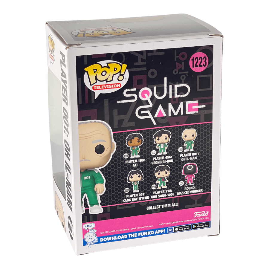 Player 001: Oh Il-Nam 1223 - Squid Game - Funko Pop