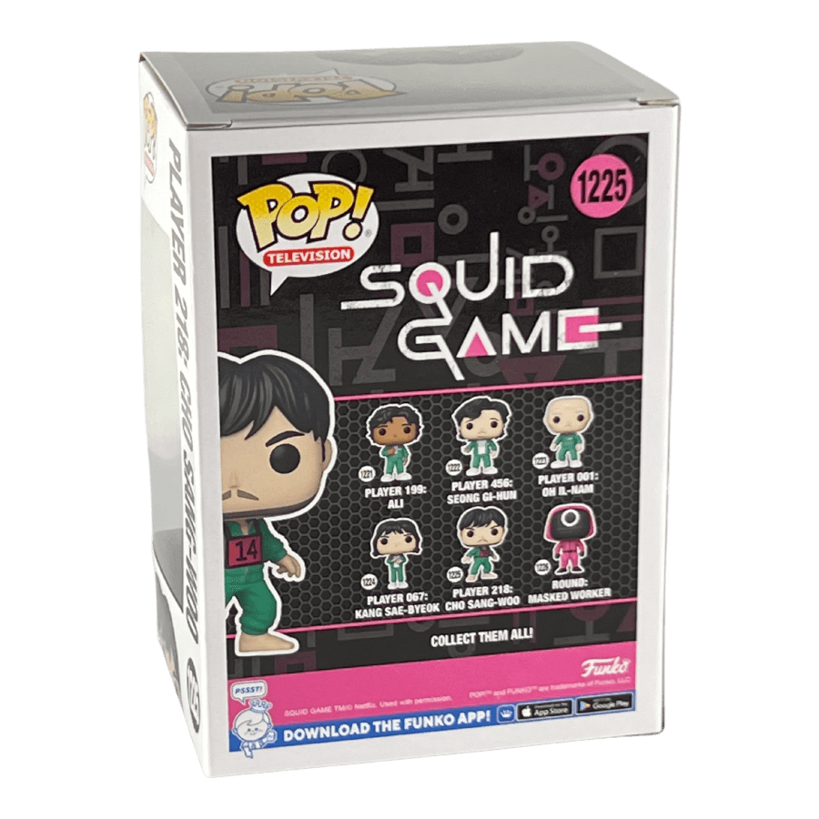 Player 218: Cho Sang-Woo 1225 - Squid Game - Funko Pop