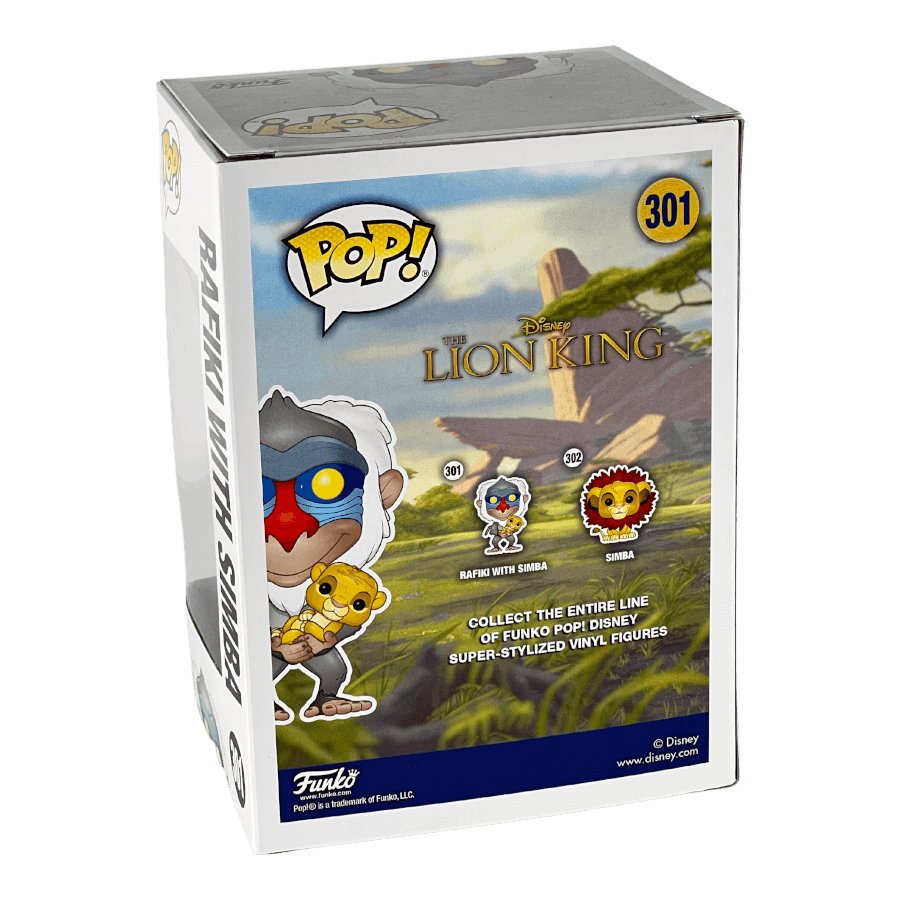 Rafiki With Simba 301 - Disney The Lion King - Funko Pop