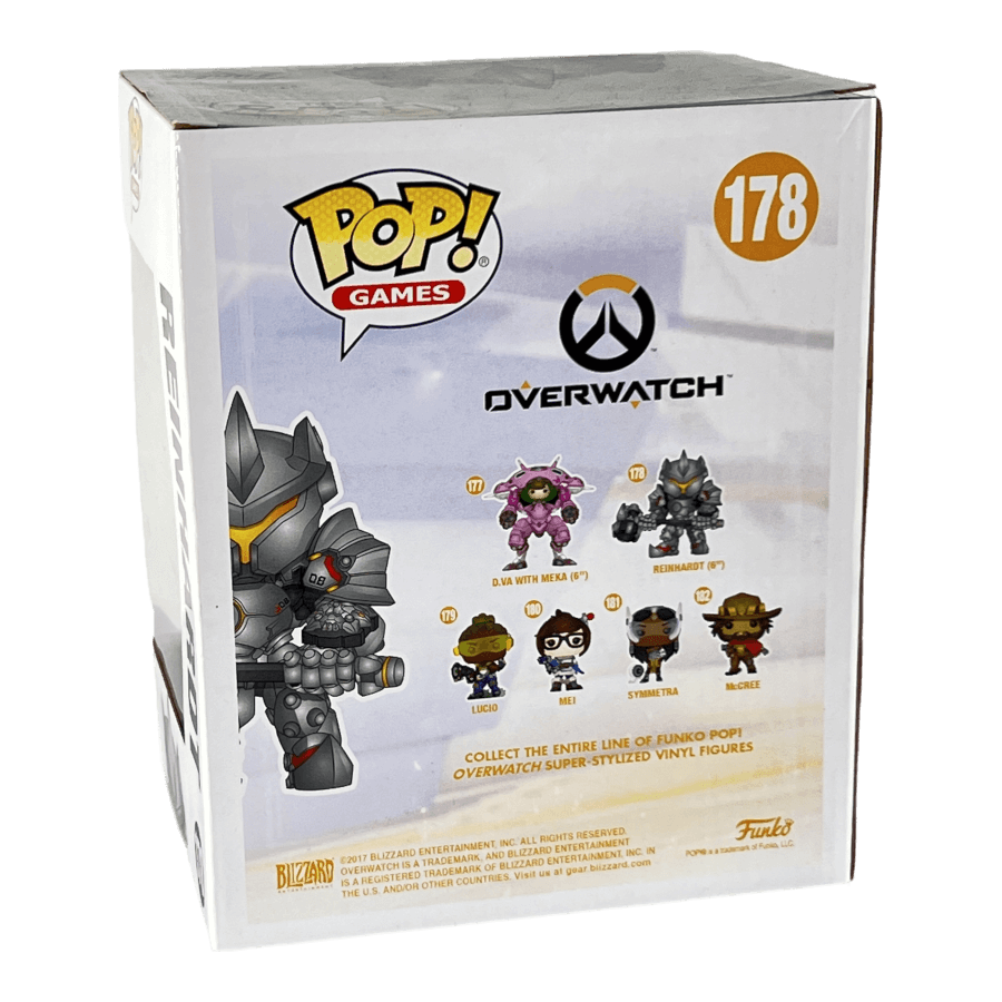 Reinhardt (6 inch) 178 - Overwatch - Funko Pop