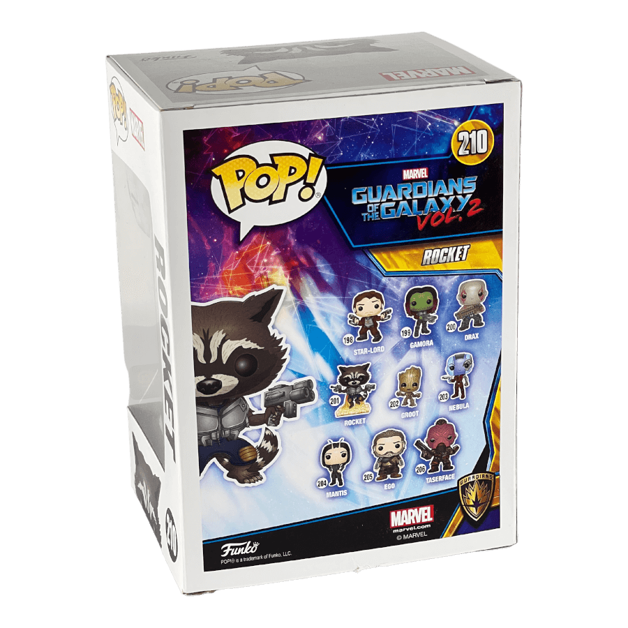 Rocket 210 - GUardians of the Galaxy - Funko Pop