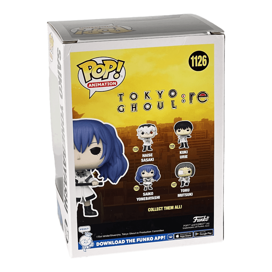 Saiko Yonebayashi 1126 - Tokio Ghoul - Funko Pop