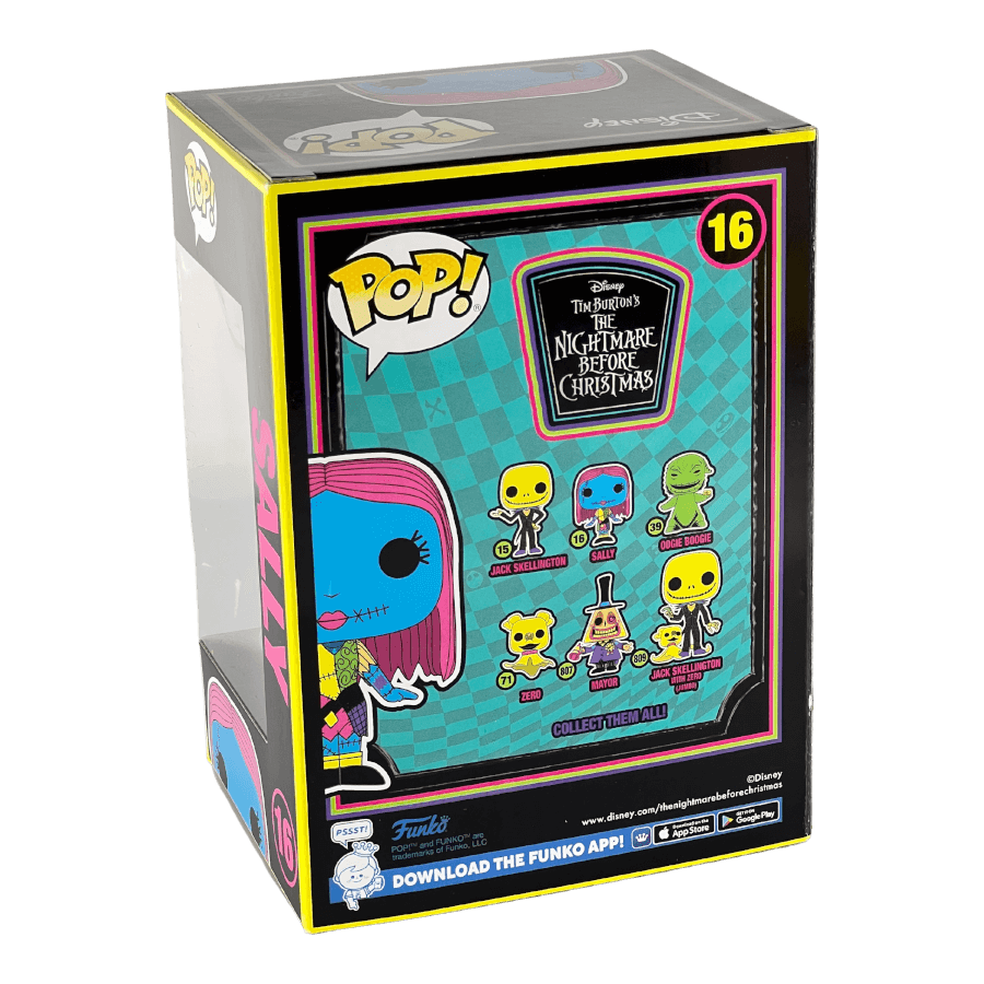 Sally 16 - Black Light - Disney - Funko Pop