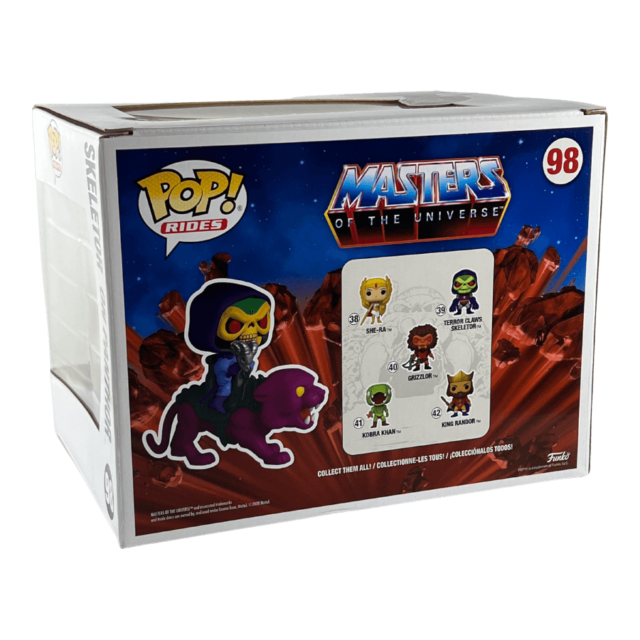 Skeletor on Panthor 98 - Masters of the Universe - - Funko Pop Rides