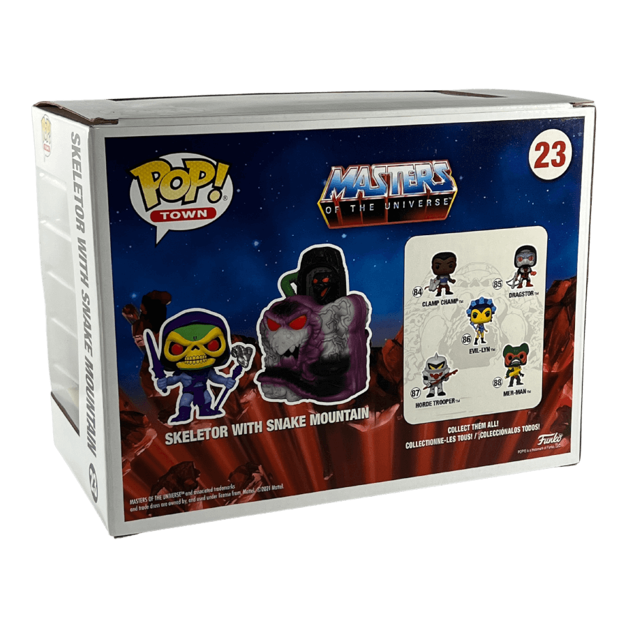 Skeletor with Snake Mountain 23 - Masters of the Universe - Funko Pop Town