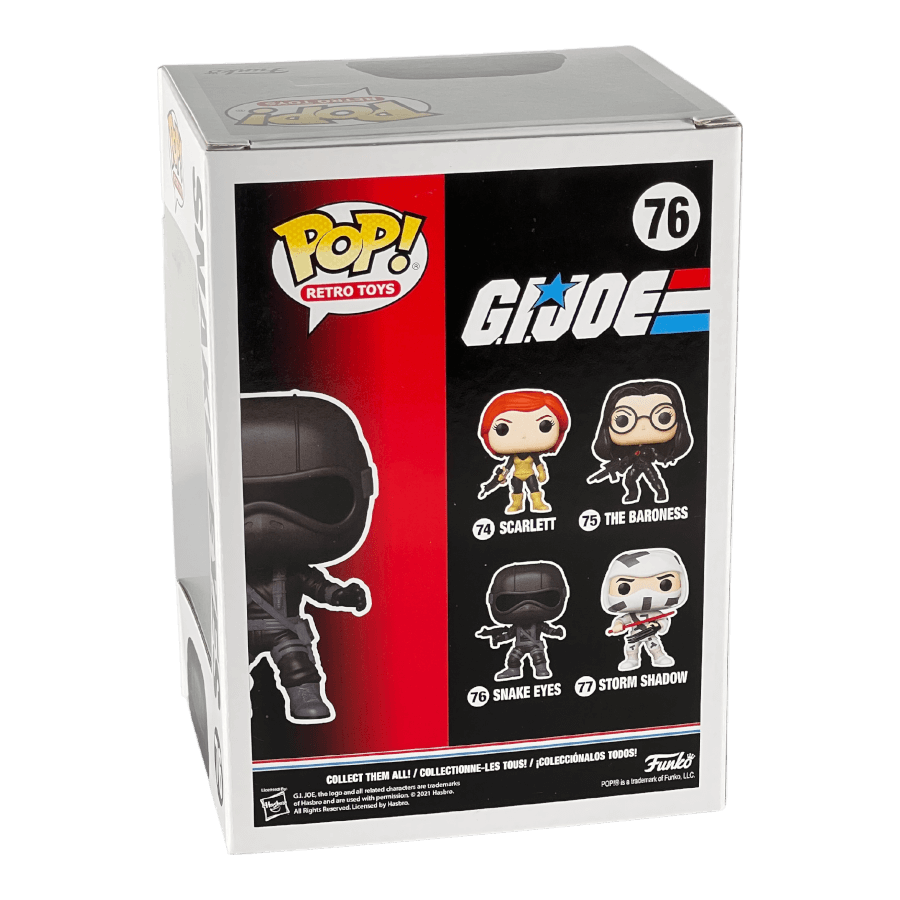 Snake Eyes 76 - GiJoe - Funko Pop