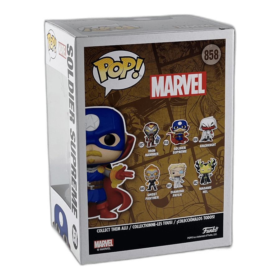 Soldier Supreme 858 - Infinity Warps - Funko Pop