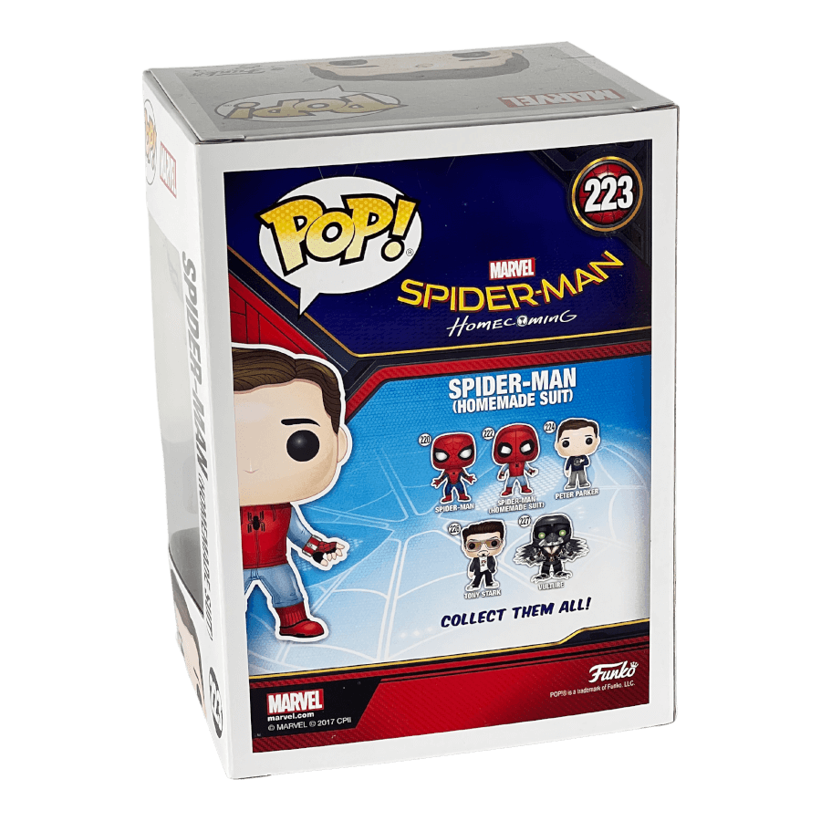 Spider-Man (Homemade Suit) 223 - Marvel Spiderman Homecoming - Funko Pop