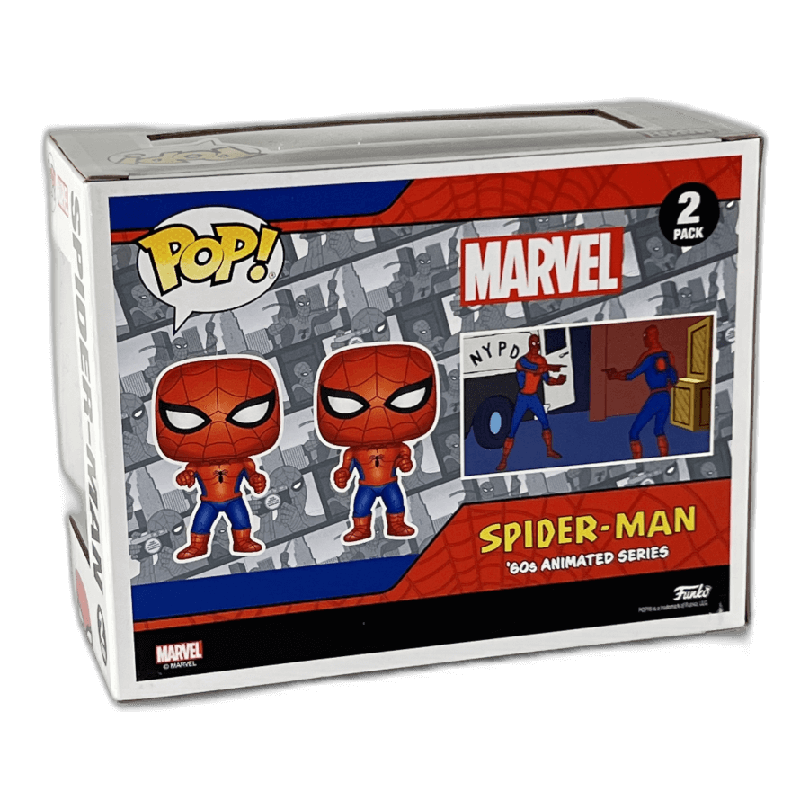 Spider-Man vs. Spider-Man Funny Meme - 2 Pack - Marvel - Funko Pop