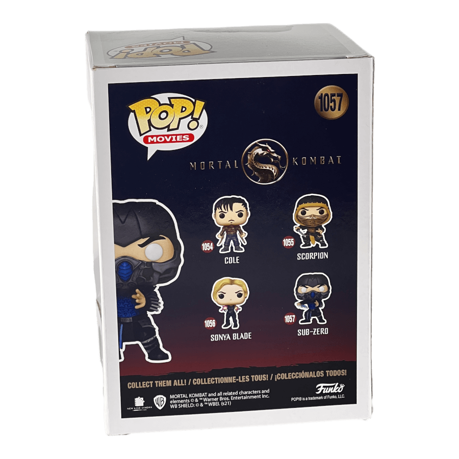 Sub-Zero (Metallic) 1057 - Mortal Kombat - Funko Pop