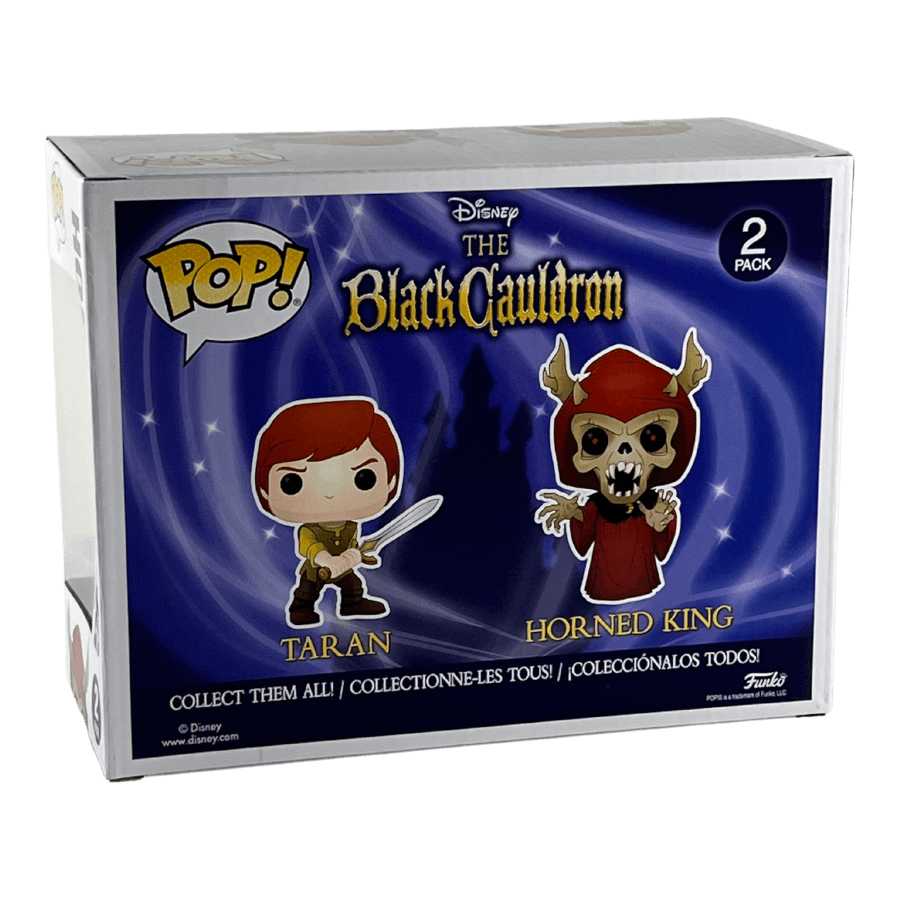 Taran & Horned King 2 Pack - 2019 Summer Convention - The Black Cauldron Disney - Funko Pop