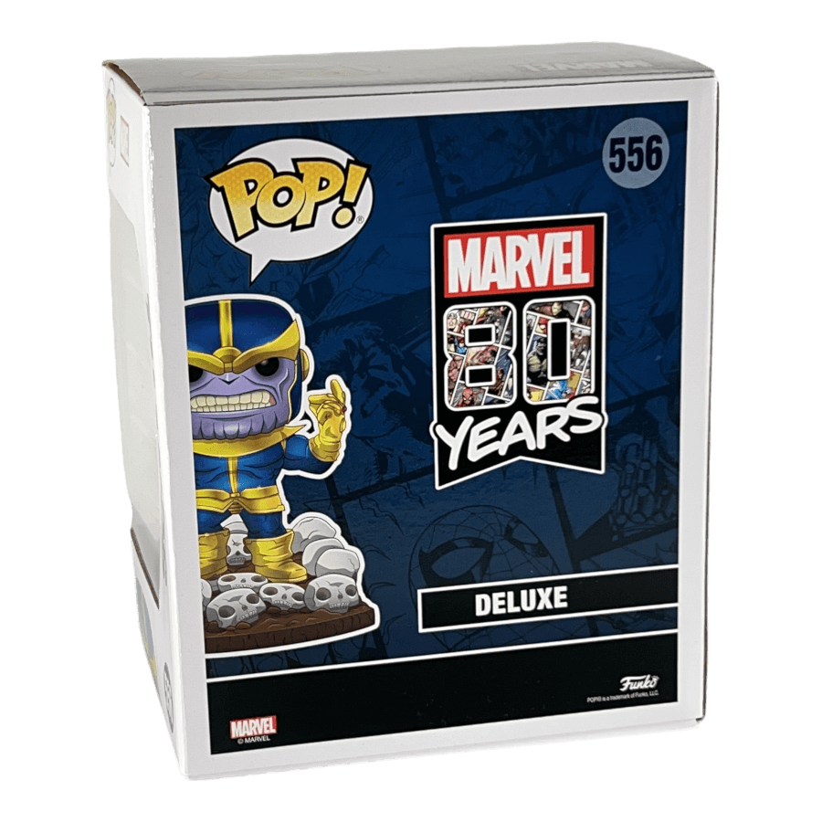 Thanos 556 - Metallic 6 inch - Marvel - Funko Pop Deluxe