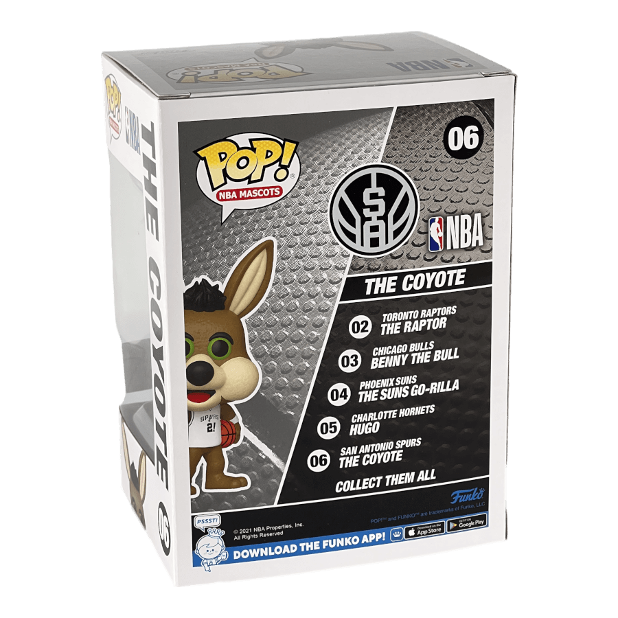 The Coyote 06 - San Antonio Spurs Mascot NBA - Funko Pop