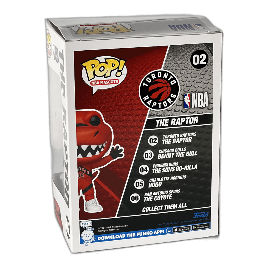 The Raptor 02 - Toronto Raptors Mascot NBA - Funko Pop