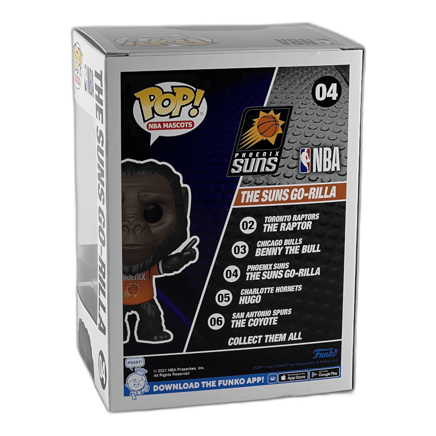 The Suns Go-Rilla 04 - Phoenix Suns Mascot NBA - Funko Pop