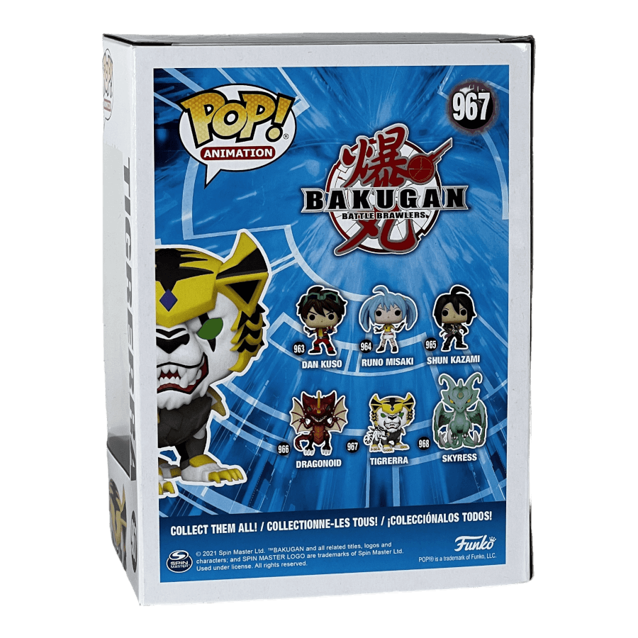 Tigrerra 967 - Bakugan - Funko Pop