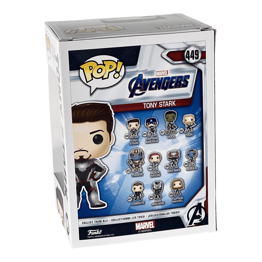 Tony Stark 449 - Avengers Marvel - Funko Pop