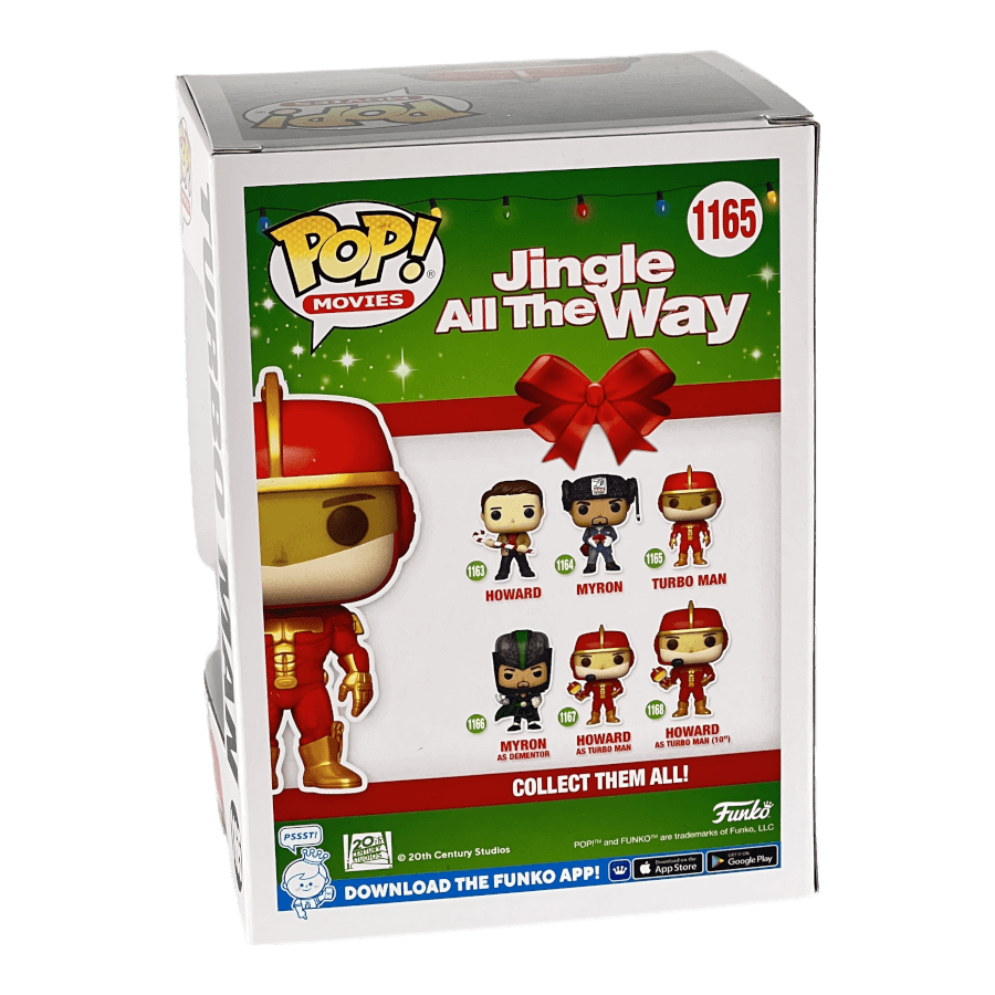 Turbo Man 1165 - Jingle All the Way - Funko Pop