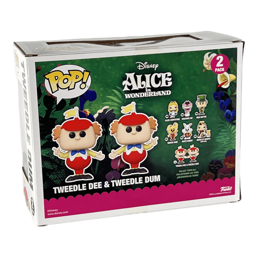 Tweedle Dee & Tweedle Dum - 2 pack - Alice in Wonderland - Funko Pop