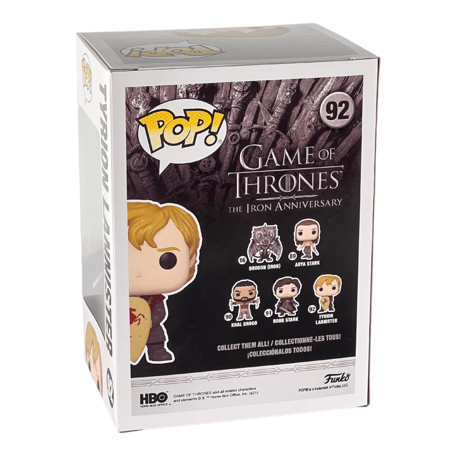 Tyrion with Shield 92 - Game of Thrones - Funko Pop