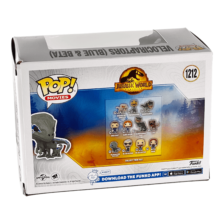 Velociraptors (Blue & Beta) 1212 - Jurrasic World - Funko Pop