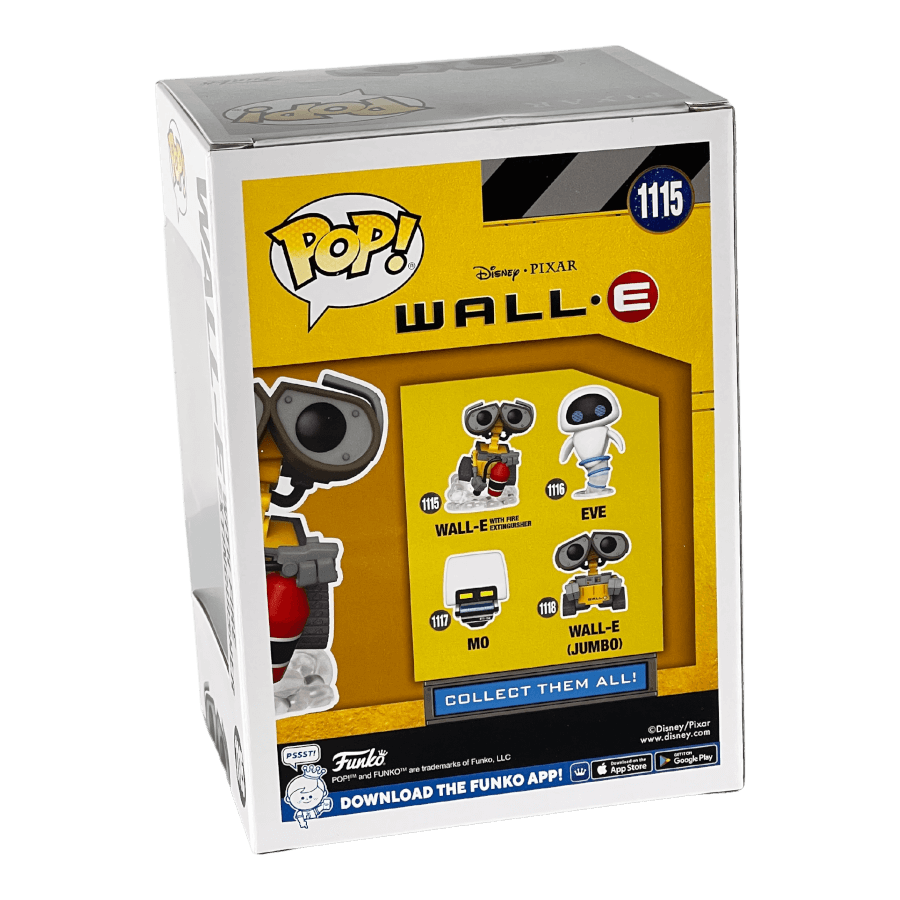 Wall-E with Fire Extinguisher 1115 - Disney Pixar - Funko Pop