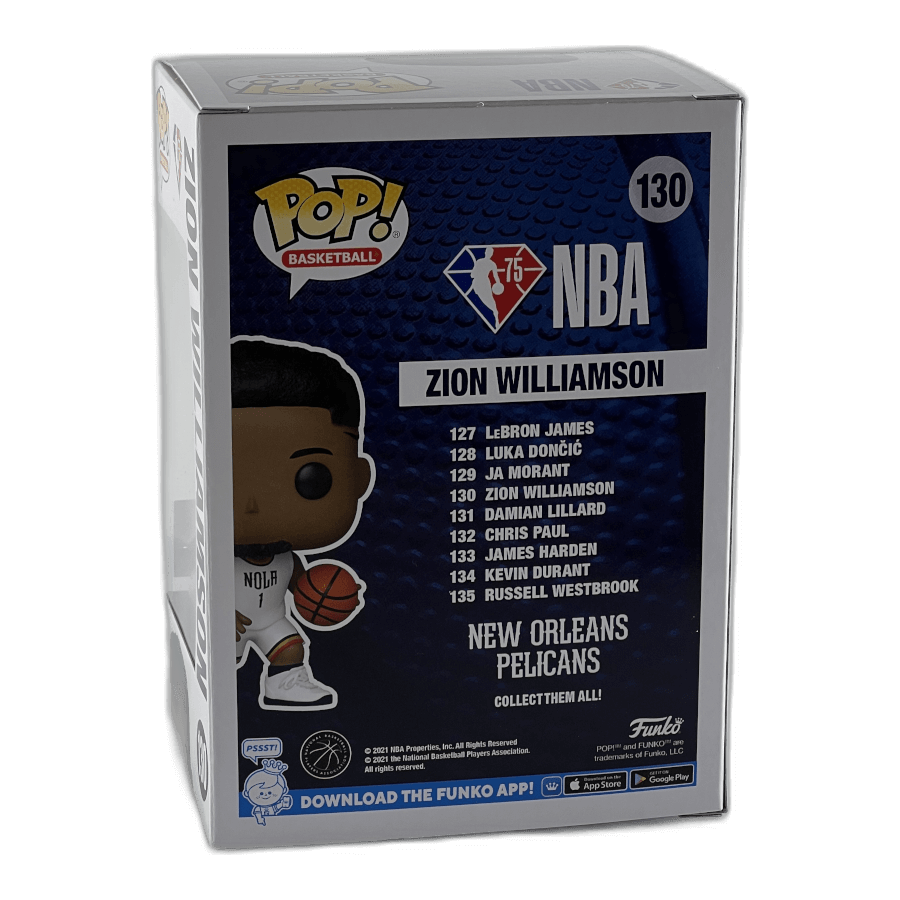 Zion Williamson 130 - New Orleans Pelicans NBA - Funko Pop