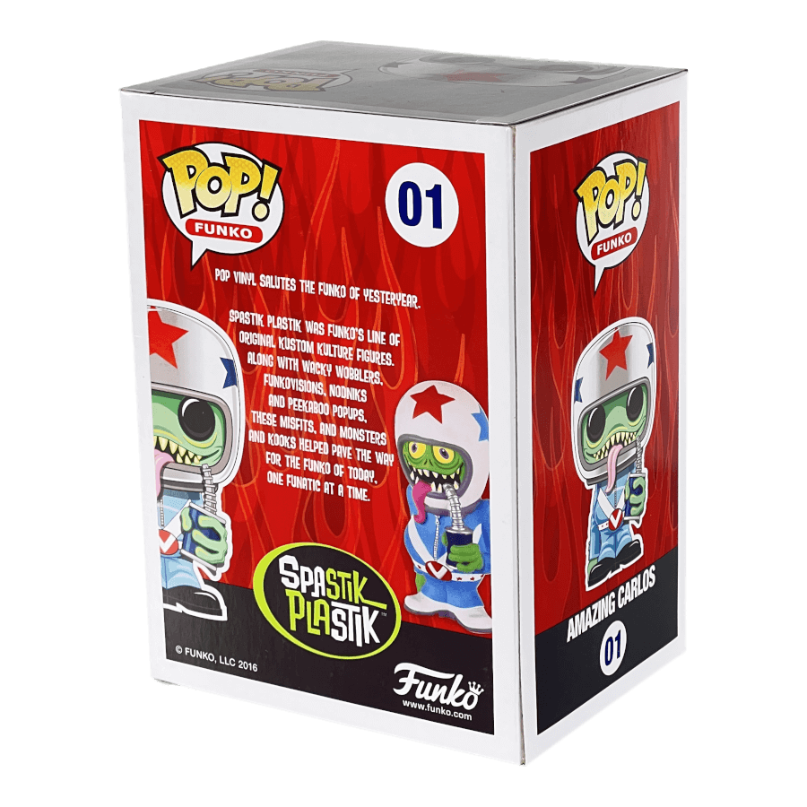 Amazing Carlos 01 - Blue Suit (Limited Edition) - 2016 Comic Con Convention - Funko Pop